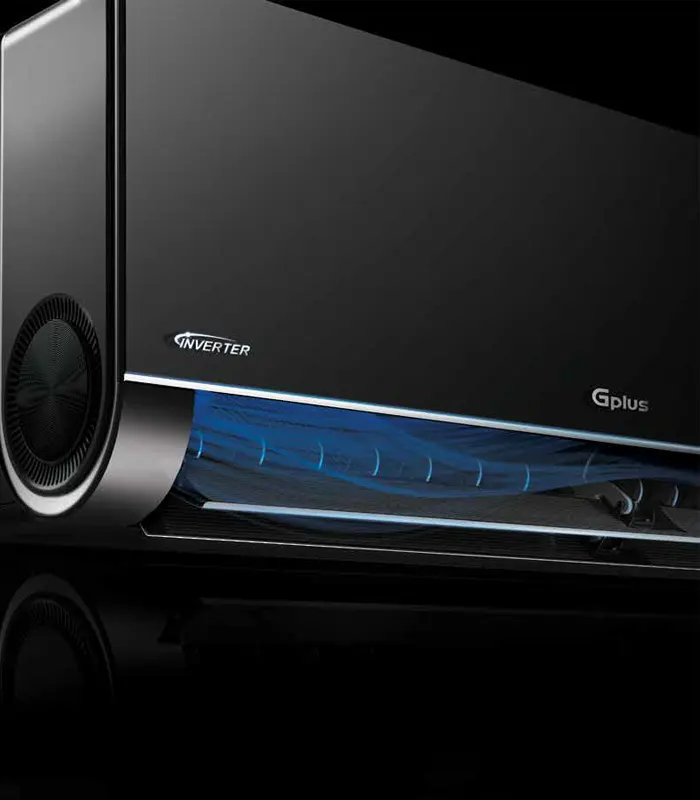 کولر گازی اسپلیت دیواری 18000 اینورتر جی پلاس مدل GAC-TV18PL1